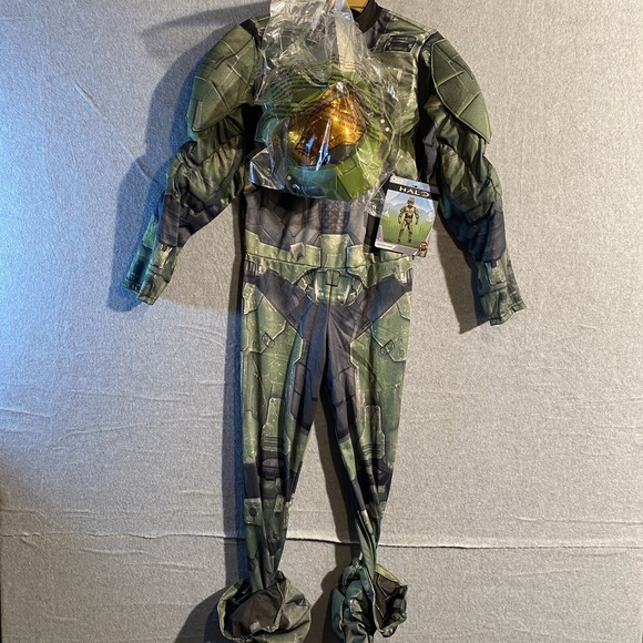Disguise Boys Halo Master Chief Deluxe Costume Size M 8-10 - Picture 2 of 8